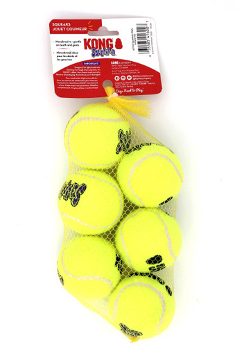 Kong Squeakair Balls Medium 6 Pack