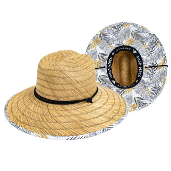 Gold Leaf Peter Grimm Lifeguard Straw Hat