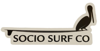 Socio Surf Co Sticker.