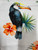 White Towel with Toucans print White Towel with Toucans print