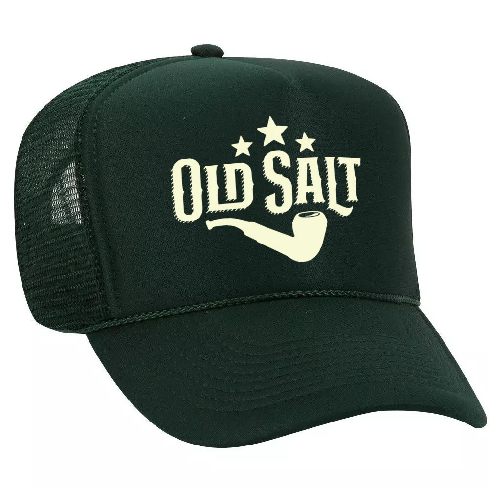 Mesh Back Foam Trucker Hat Forest Green
