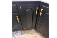 A 1950s Kitchen Remodel with Replacement Cabinet Doors