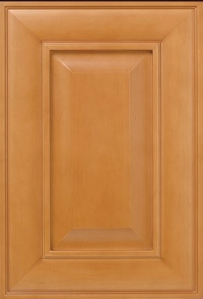 Clear Coat Raised Panel Cabinet Doors