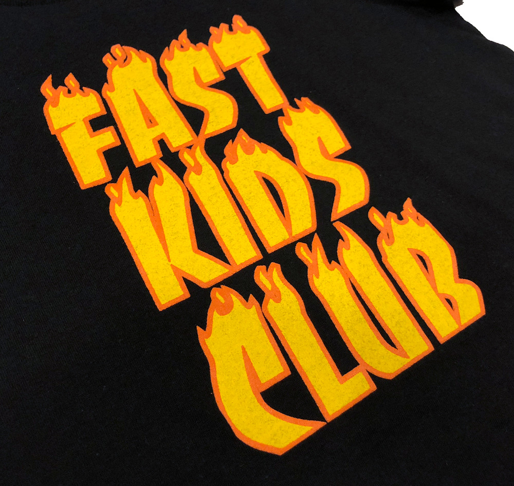 Fast Kids Club Inferno T-Shirt | Black