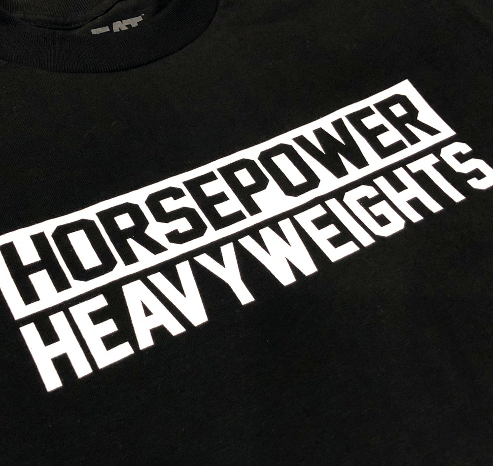 Horsepower Heavyweights 2 T-Shirt | Black