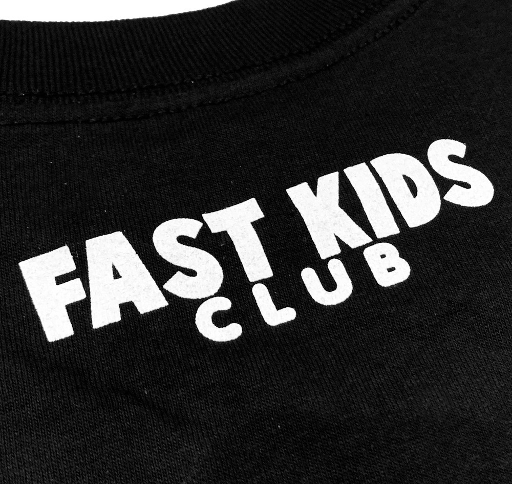 Fast Kids Club Future Racer 3 T-Shirt | Black