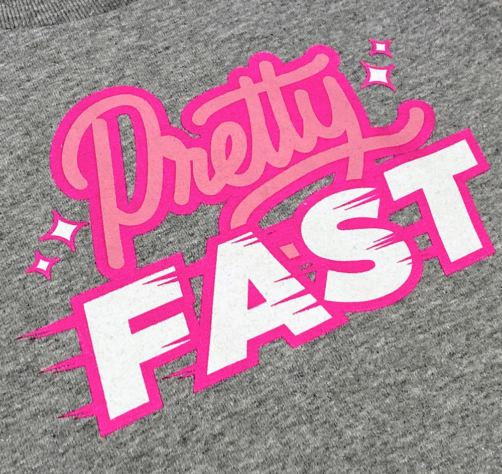 Pretty Fast Kids T-Shirt | Grey