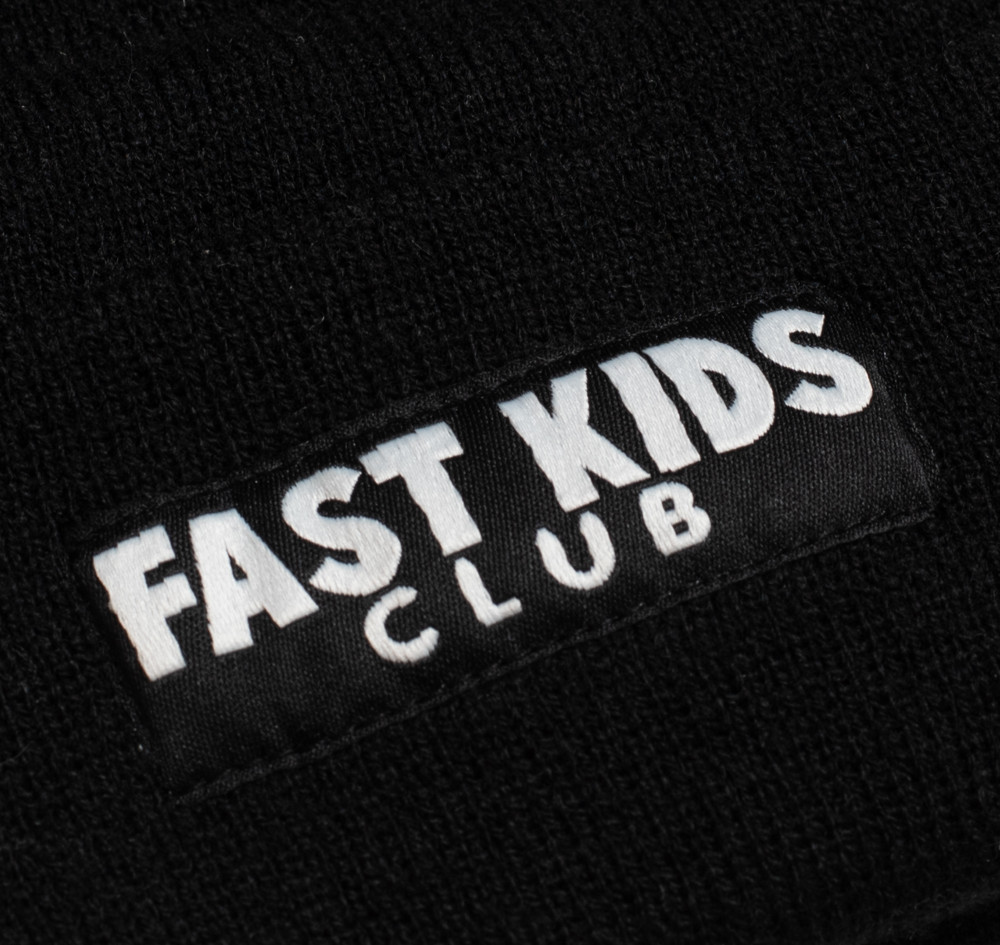 Fast Kids Club Beanie | Black