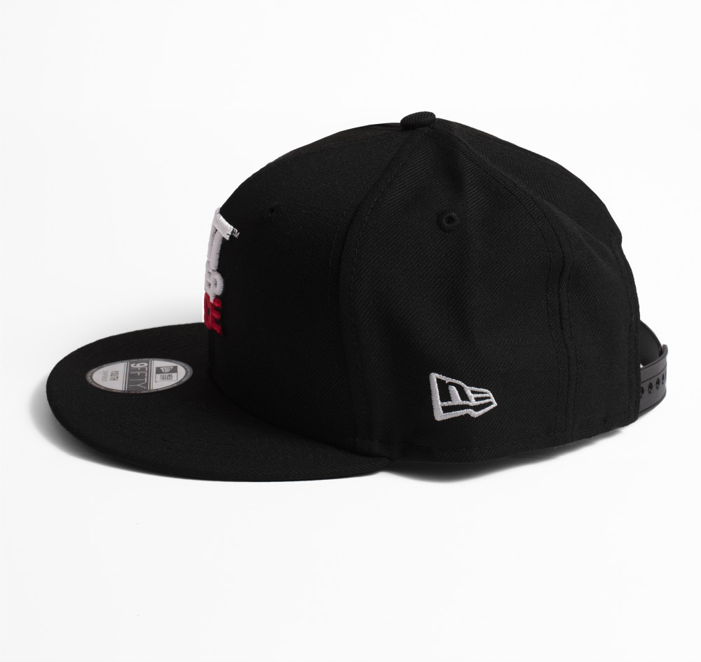 Nascar Edt. Logo New Era 9FIFTY Snapback Hat | Black/Red