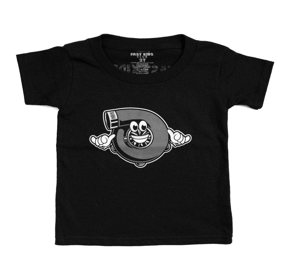 Fast Kids Club Shaka Turbo T-Shirt | Black