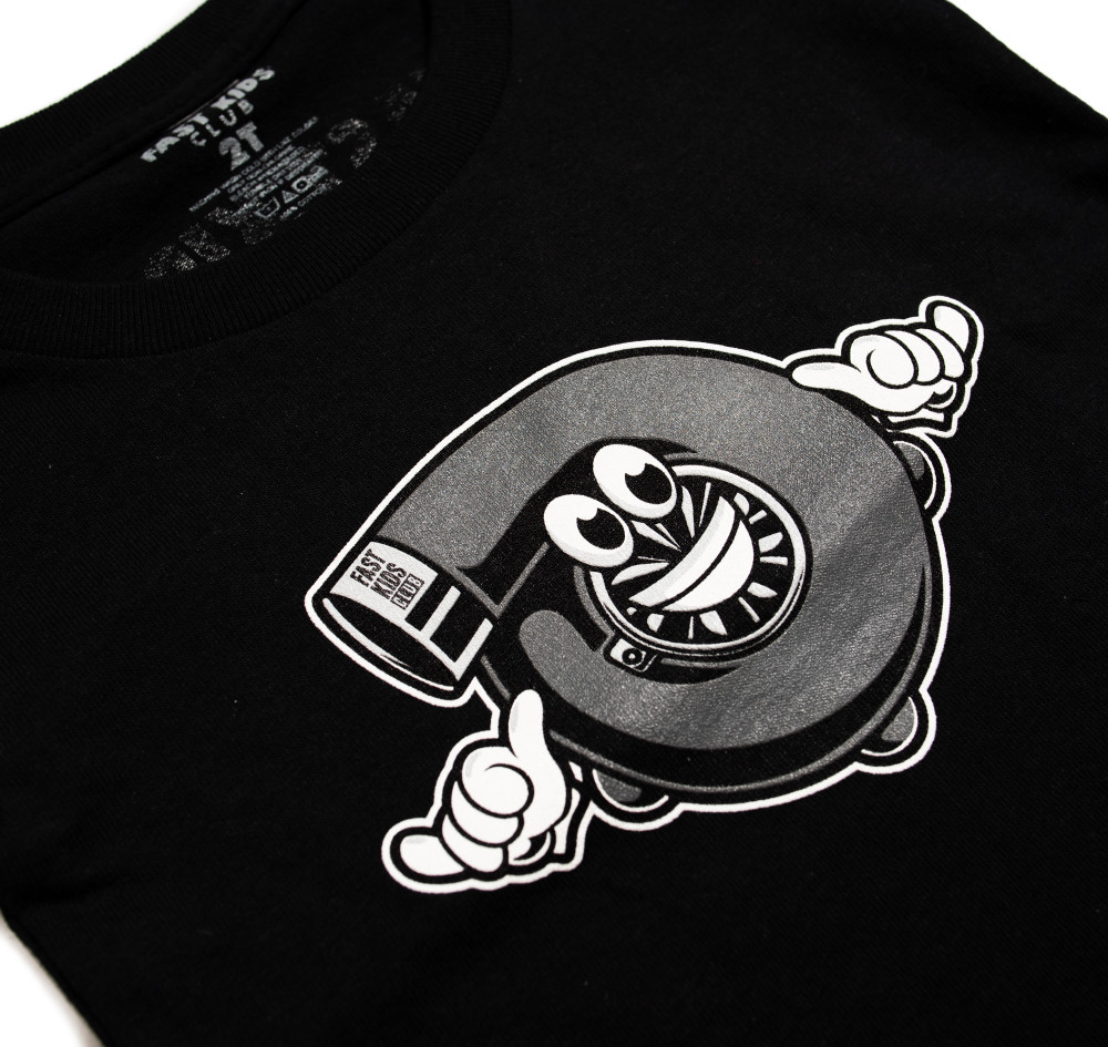 Shaka Turbo Kids T-Shirt | Black