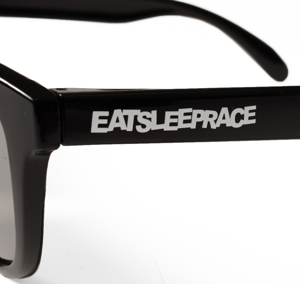 Logo Sunglasses | Black/Silver (UV400) | Pouch