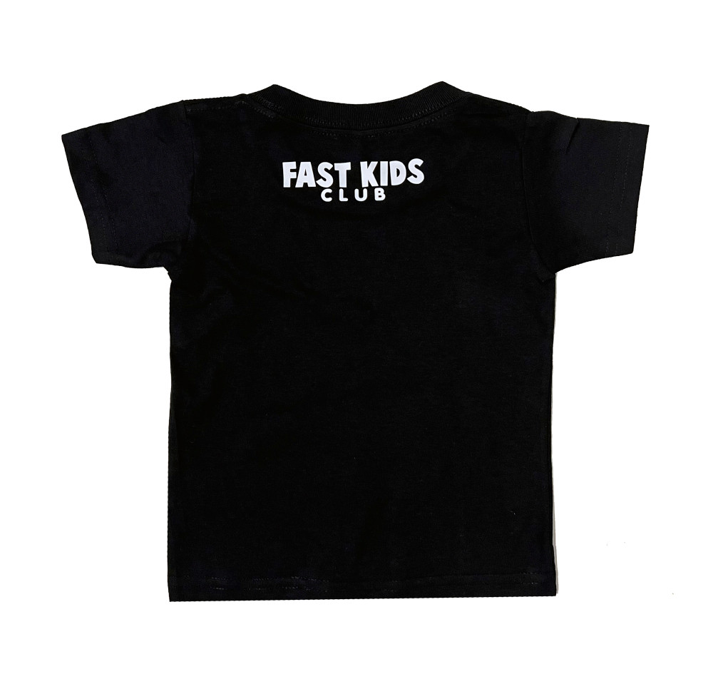 Fast Kids Club Bear T-Shirt | Black