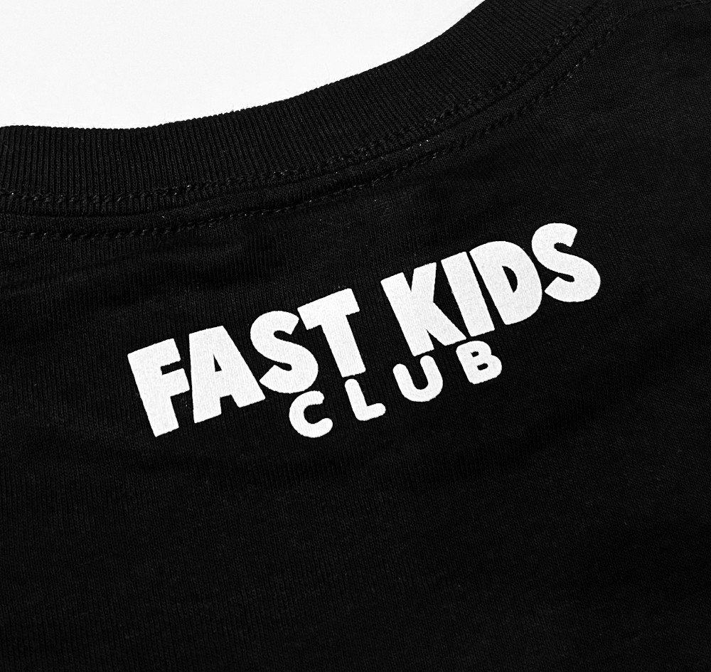 Future Race Car Kids T-Shirt | Black/Red