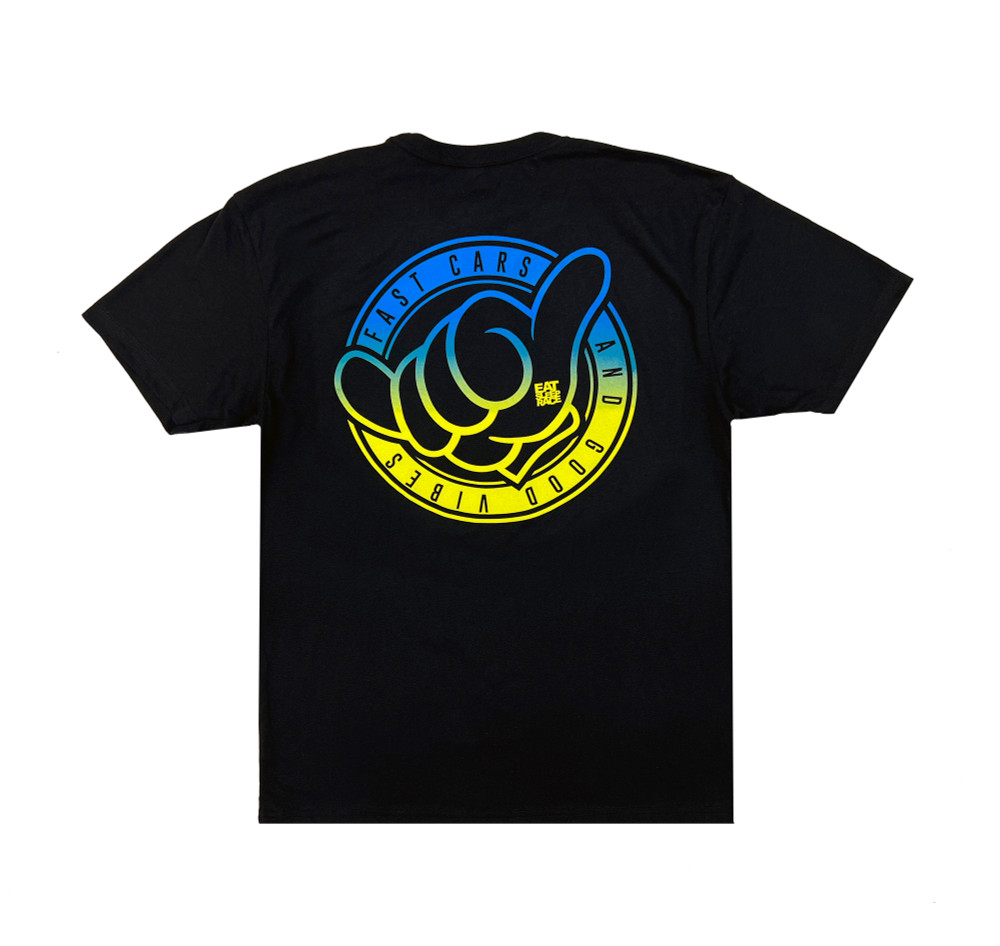Good Vibes T-Shirt | Yellow/Blue