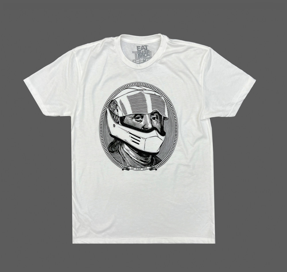 Benjamin Racer T-Shirt | White