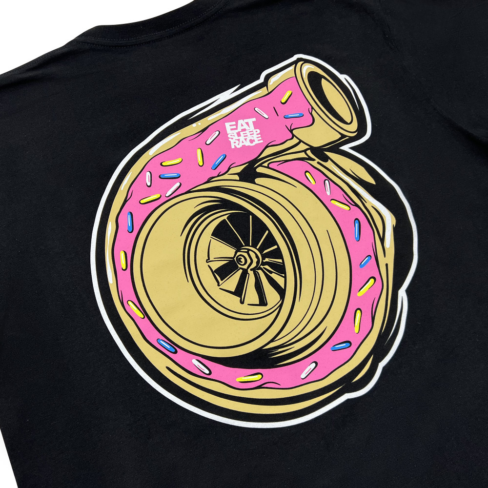 Donut Turbo T-Shirt | Black