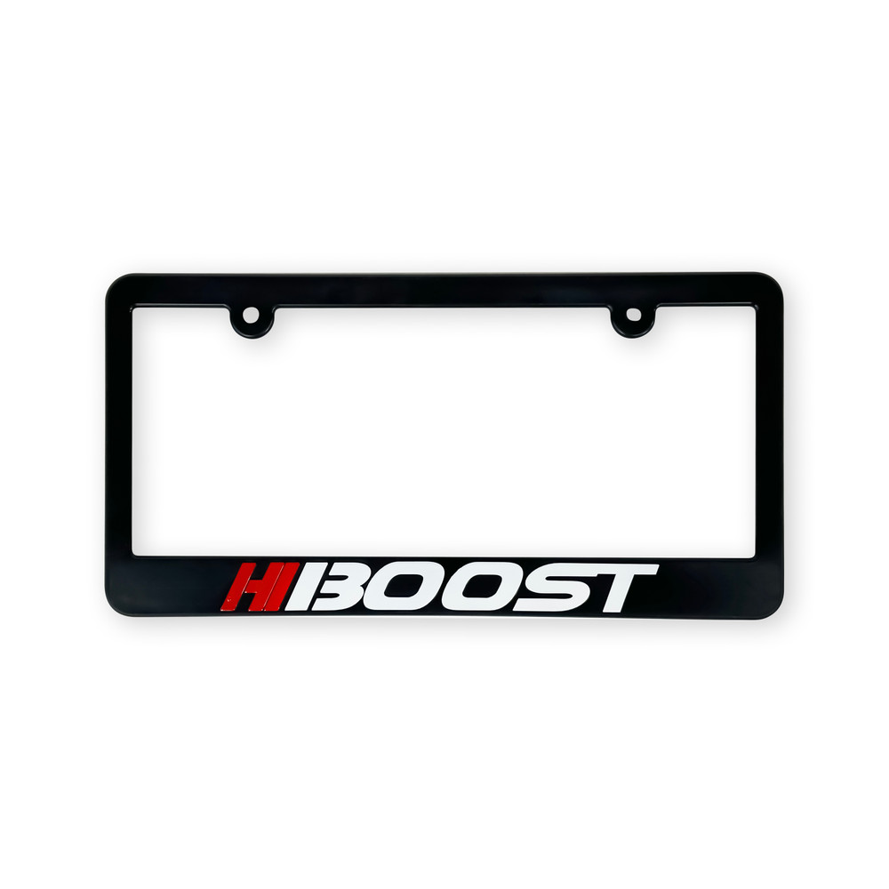 HiBoost Plate Frame | White/Red