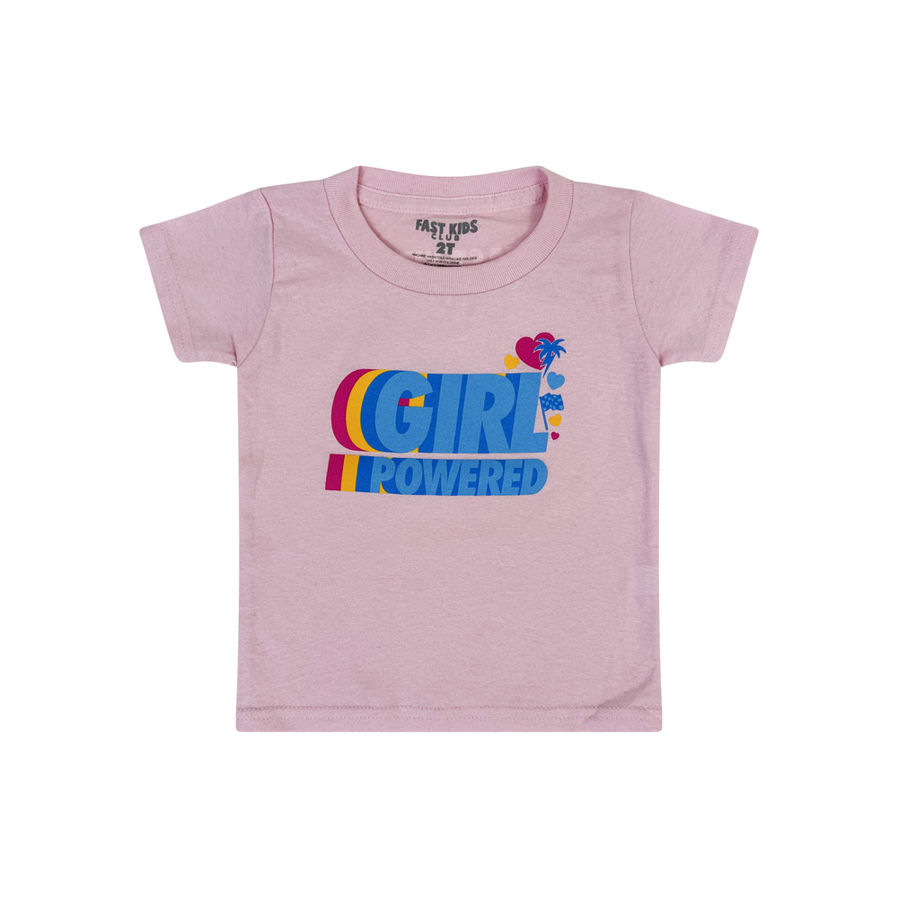 Girl Powered Kids T-Shirt | Pink