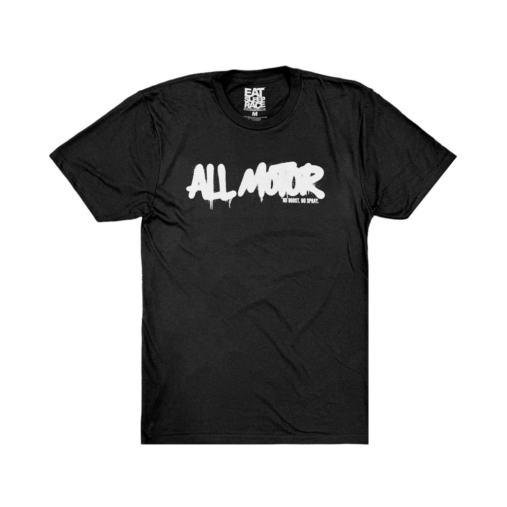 All Motor 14 Lightweight T-Shirt | Black