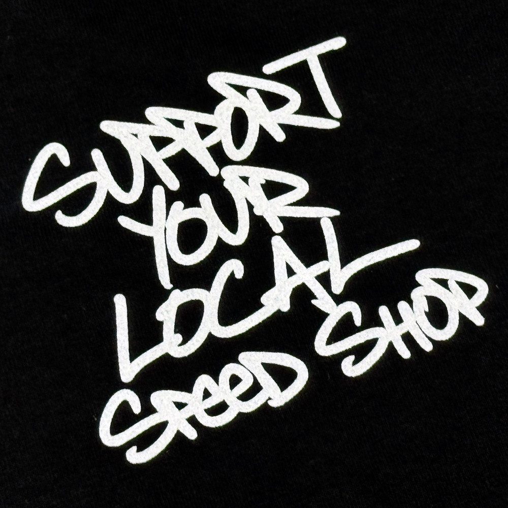 Support Local Speed Shops 4 T-Shirt | Black