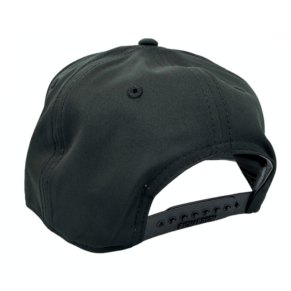 Smiley Rope Snapback Hat | Black
