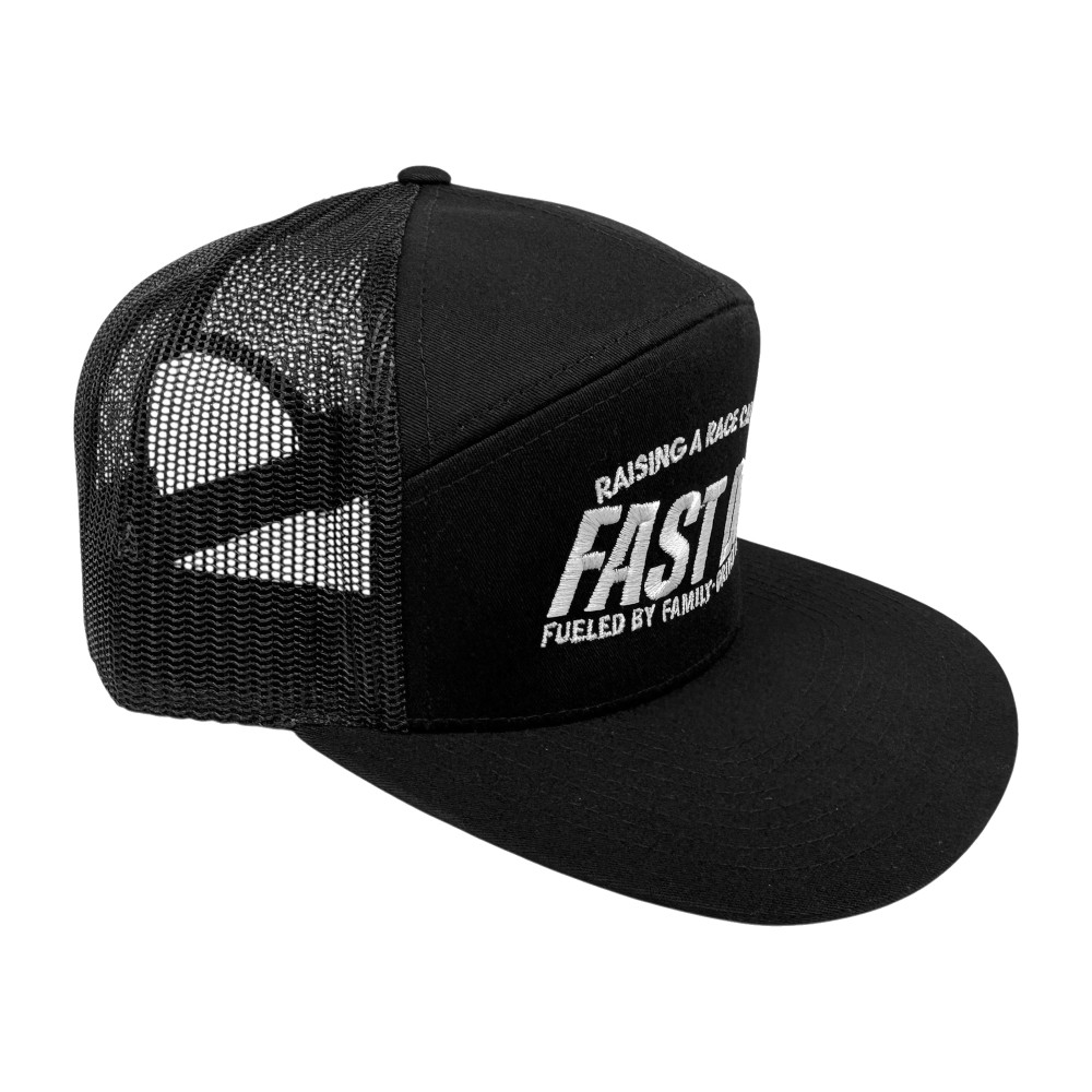 Fast Dad Mesh Trucker Hat | Black