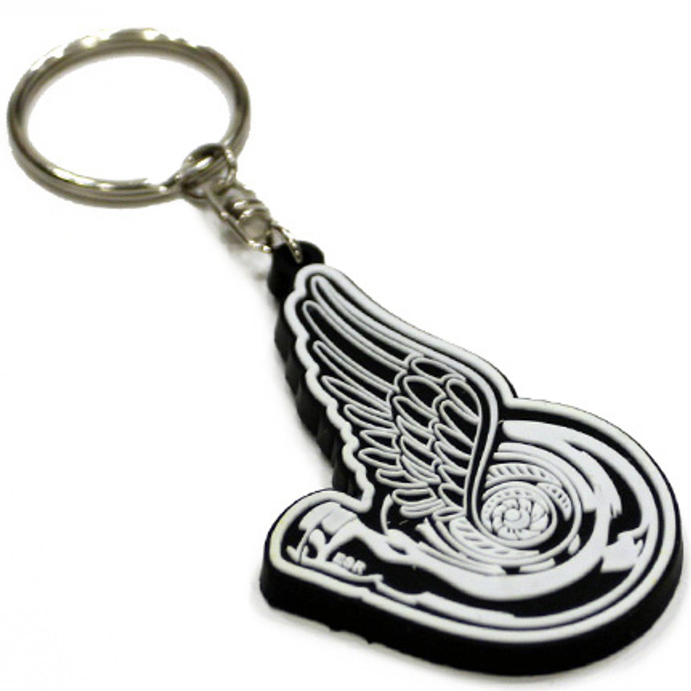 Turbo Wing Keychain | Black/White