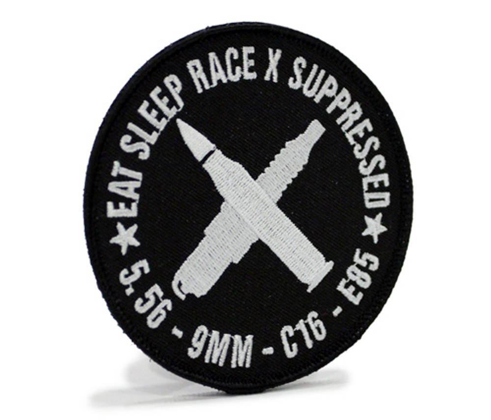 Embroidered Velcro Patch | Suppressed x ESR