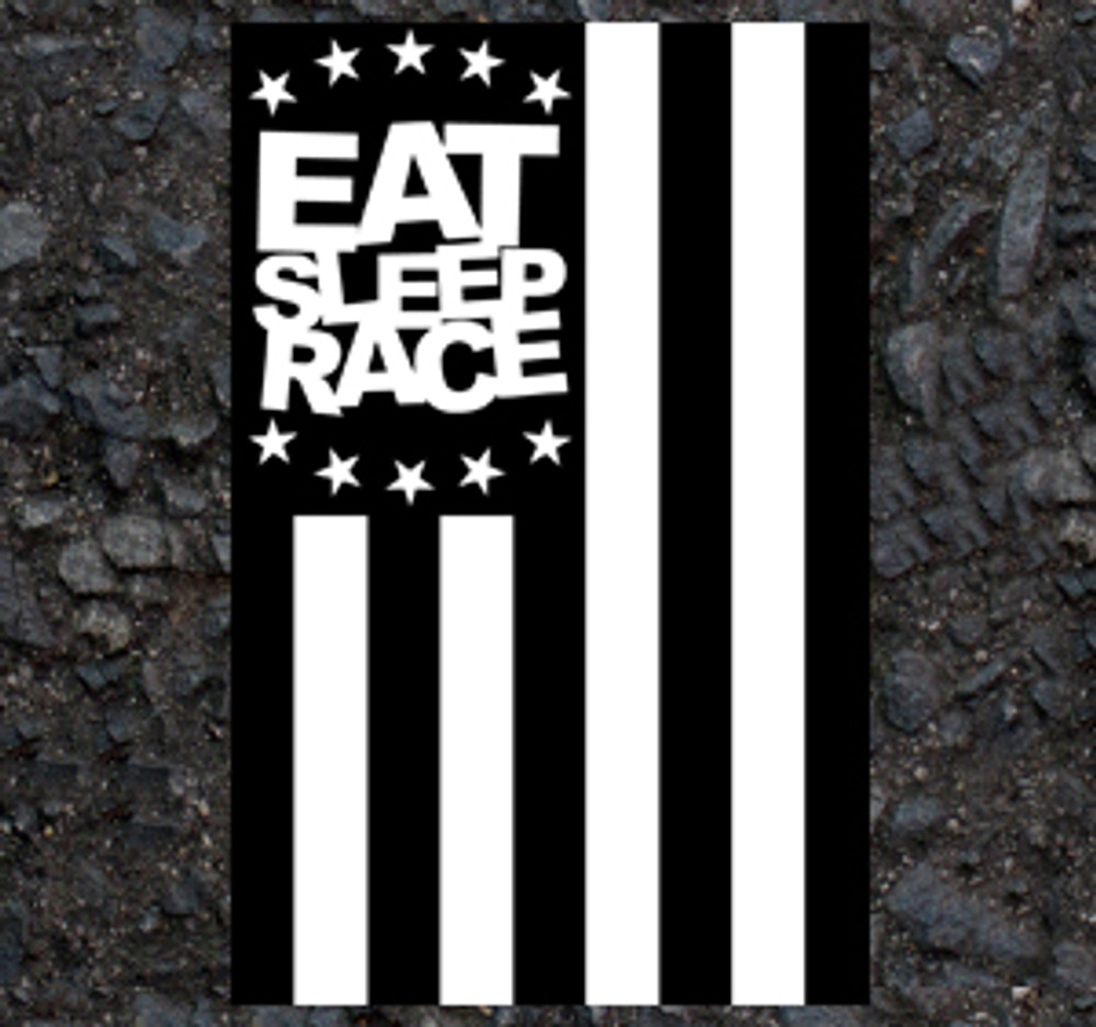 ESR Vertical Flag Sticker