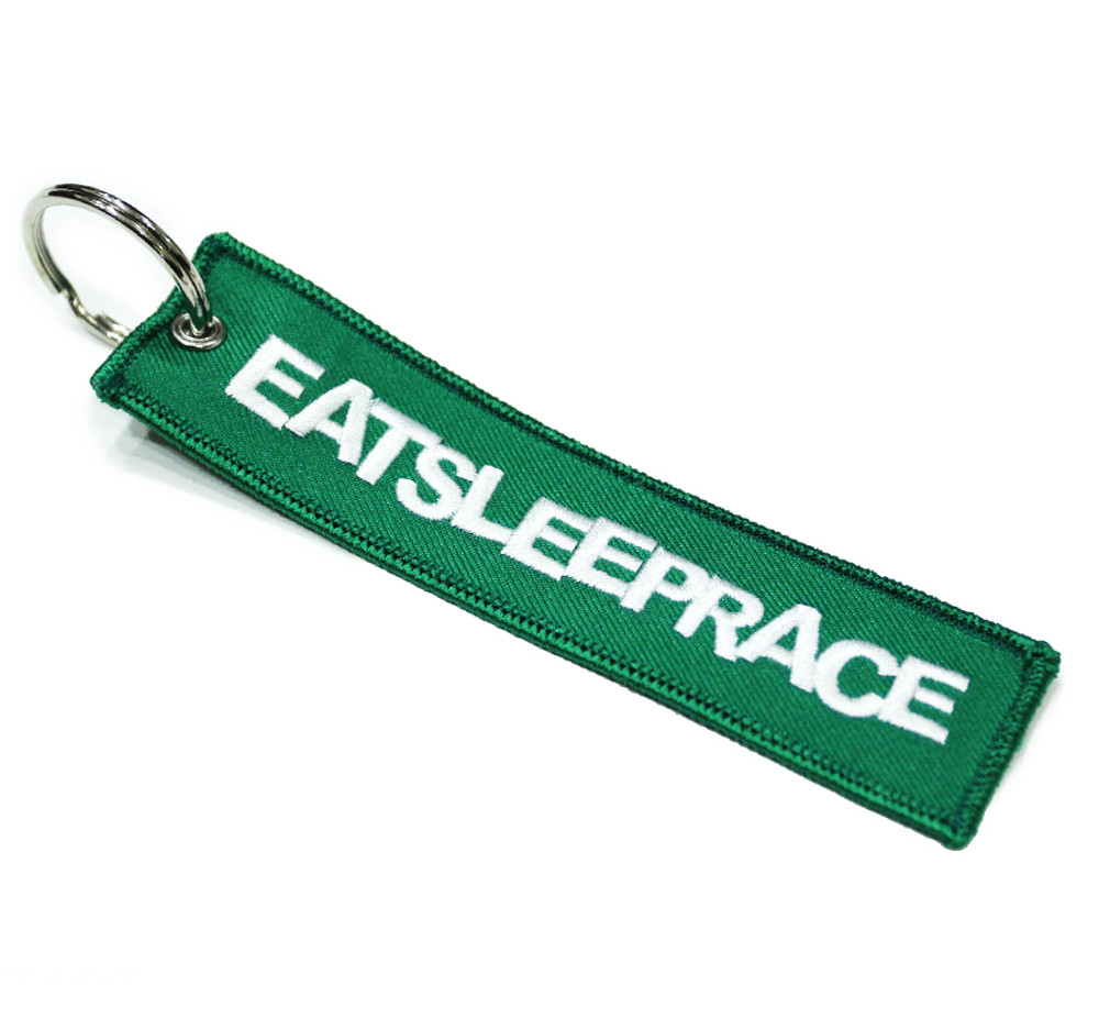 Embroidered Keychain | Green