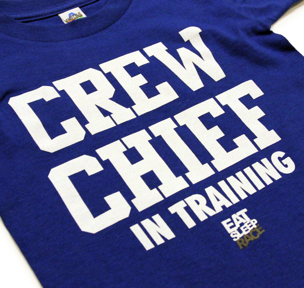 Crew Chief Kids T-Shirt | Blue