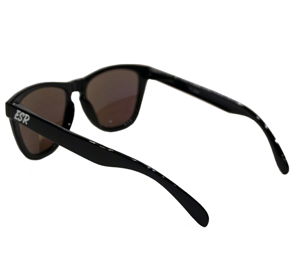 ESR Fastlife Sunglasses | Black/Yellow Iridium (Polarized) | Hard Case