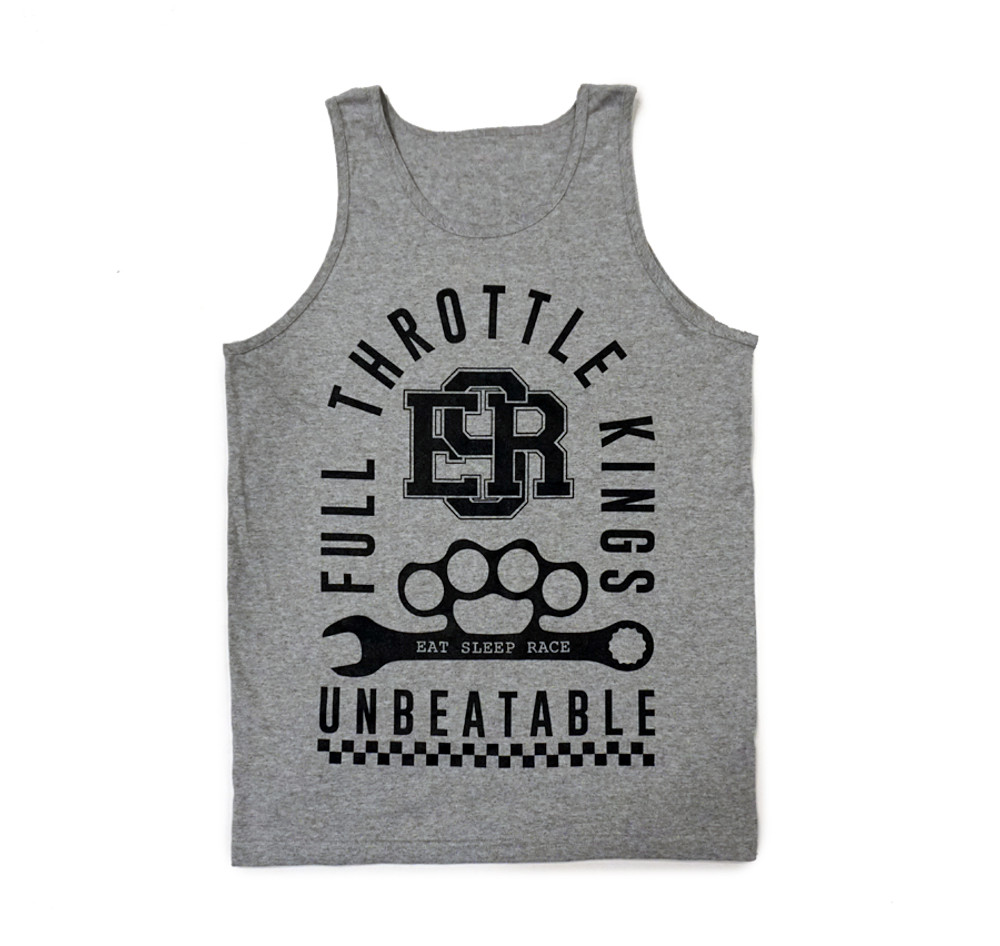 Full Throttle Kings Tank Top | Grey