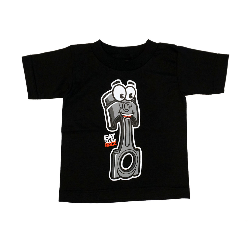 Piston Pete Kids T-Shirt | Black