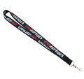 Lanyard Logo | Carbon/Pink