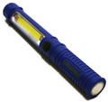 2 in 1 LED Flashlight w/ Magnetic Base | Blue