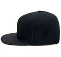 10mm Snapback Hat | Black/Red