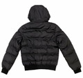 Hooded Down Jacket | Black