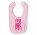 Infant Fast Kids Club Bib | Pink/Magenta