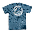 Good Vibes T-Shirt | Blue Tie Dye