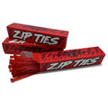 Red Zip Ties  50-Pack | Red Bolt