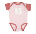 Infant One Piece Logo | Pink/Coral