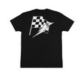 Flag Bolt Lightweight T-Shirt | Black