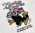 Freedom Bird Lightweight T-Shirt | White