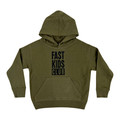 Kids Fast Kids Club Pull Over Hoodie | Olive