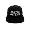 Fast Life Mesh Trucker Hat | Black