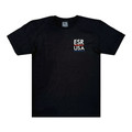 ESR Flag T-Shirt | Black/RWB Camo