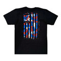 ESR Flag T-Shirt | Black/RWB Camo