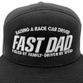 Fast Dad Mesh Trucker Hat | Black